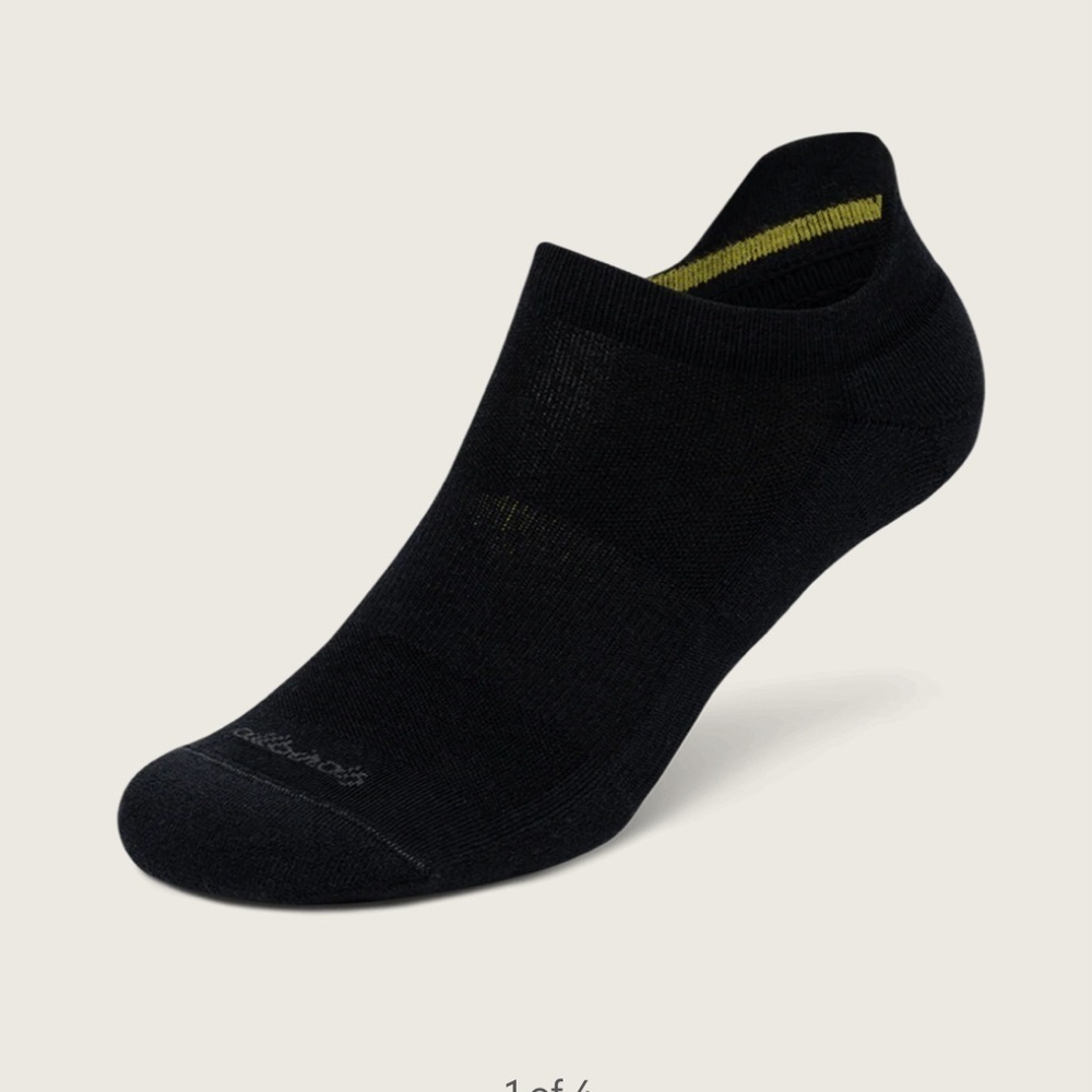 Allbirds anytime ankle socks solid black
